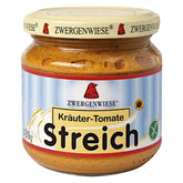 Sonnenblumenpaste mit Kräutern und Tomaten glutenfrei BIO 180 g - ZWERGENWIESE